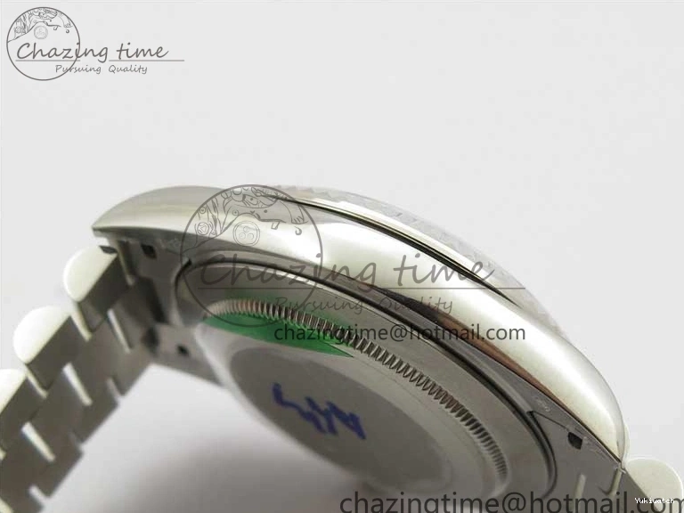 A2836 Dial 228239 Dial Blue SS BP SS Version Textured 904 on Day-Date President 40mm Ice Bracelet New 0724